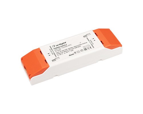 Основное фото Сетевой адаптер Arlight ARJ-SP-142350-PFC (50W, 100-142V, 350mA) 033284: Купить в Интернет магазин освещения GCSVET.RU