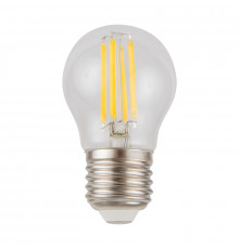 Филаментная лампа для диммера Voltega E27 5W 4000K шар прозрачный VG10-G1E27cold5W-FD 8467