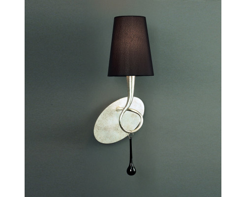 Дополнительное фото Настенный светильник Mantra Paola Painted Silver 3538: Купить в Интернет магазин освещения GCSVET.RU