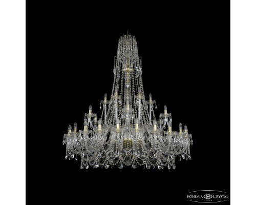 Основное фото Люстра подвесная Bohemia Ivele Crystal 1411/24+6+6/530/XL-165 G: Купить в Интернет магазин освещения GCSVET.RU