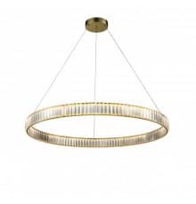 Светильник подвесной LED iLedex Woodstock 10920P/1-38W-3000K-D1000 GL-CL