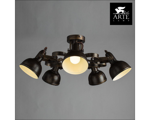 Дополнительное фото Люстра потолочная Arte Lamp Martin A5216PL-5BR: Купить в Интернет магазин освещения GCSVET.RU