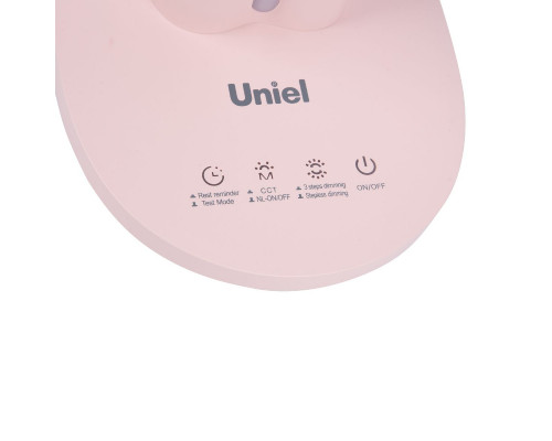 Дополнительное фото Лампа настольная Uniel ULM-D150 15W/3000-6500K/DIM PINK UL-00011293: Купить в Интернет магазин освещения GCSVET.RU