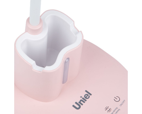 Дополнительное фото Лампа настольная Uniel ULM-D150 15W/3000-6500K/DIM PINK UL-00011293: Купить в Интернет магазин освещения GCSVET.RU
