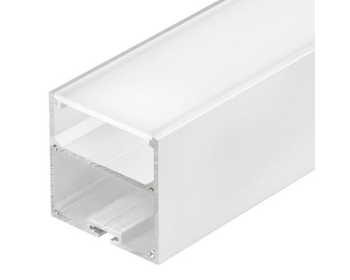 Основное фото Профиль с экраном Arlight SL-LINE-5050-2500 WHITE+OPAL 021467: Купить в Интернет магазин освещения GCSVET.RU