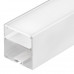 Основное фото Профиль с экраном Arlight SL-LINE-5050-2500 WHITE+OPAL 021467: Купить в Интернет магазин освещения GCSVET.RU