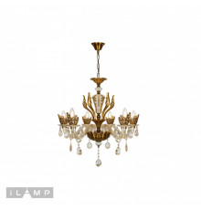 Люстра подвесная iLamp Asia 61078-6 BR