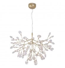 Люстра подвесная Crystal Lux Evita SP63 Gold/Transparent