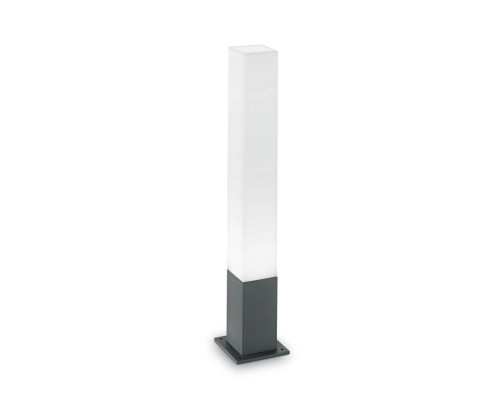Основное фото Светильник уличный Ideal Lux Edo Outdoor PT1 Square Antracite 135762: Купить в Интернет магазин освещения GCSVET.RU