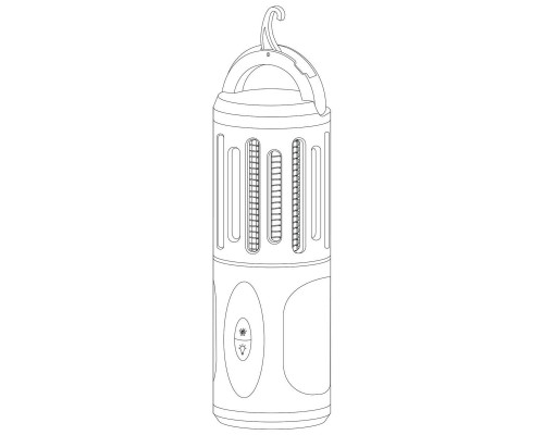 Дополнительное фото Антимоскитный светодиодный светильник Gauss Mosquito GMQ03: Купить в Интернет магазин освещения GCSVET.RU