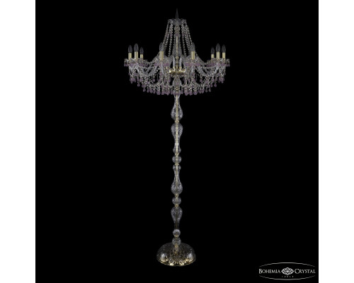 Основное фото Напольный светильник Bohemia Ivele Crystal 1410T1/10/300-210 G V7010: Купить в Интернет магазин освещения GCSVET.RU