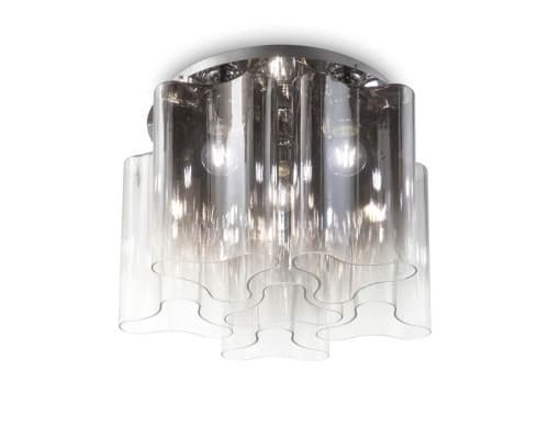 Основное фото Люстра потолочная Ideal Lux Compo PL6 Fume 172828: Купить в Интернет магазин освещения GCSVET.RU