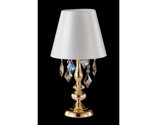 Дополнительное фото Лампа настольная Crystal Lux Mercedes LG1 Gold/Color: Купить в Интернет магазин освещения GCSVET.RU