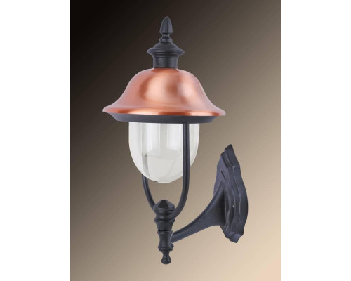 Основное фото Светильник настенный для улицы Arte Lamp Barcelona A1481AL-1BK: Купить в Интернет магазин освещения GCSVET.RU