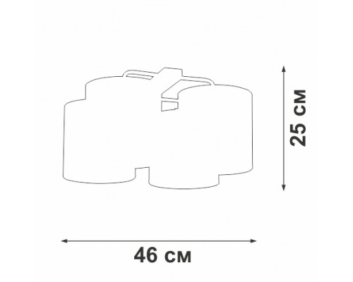 Дополнительное фото Люстра потолочная Vitaluce V28810-1/4PL: Купить в Интернет магазин освещения GCSVET.RU