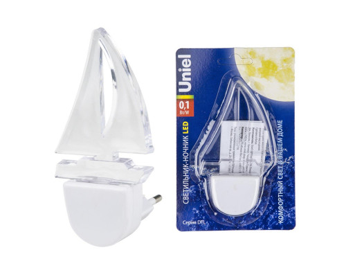 Дополнительное фото Светильник ночник Uniel DTL-315 DTL-315 Кораблик/White: Купить в Интернет магазин освещения GCSVET.RU
