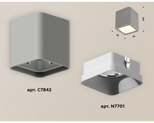 Дополнительное фото Светильник накладной Ambrella Light Techno XS7842001 (C7842, N7701): Купить в Интернет магазин освещения GCSVET.RU