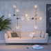 Дополнительное фото Светильник настенный LED Odeon Light Satellite 3902/5WG: Купить в Интернет магазин освещения GCSVET.RU