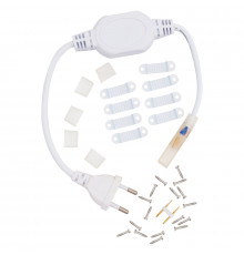 Монтажный Комплект Apeyron для одноцветной светодиодной ленты 220В smd 2835 120 д/м IP44 03-42