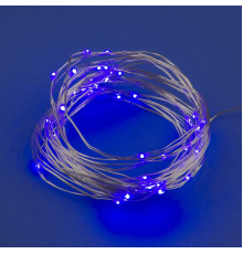 Гирлянда Uniel ULD-S0200-020/SСB/2AA PURPLE IP20 DEW UL-00010897
