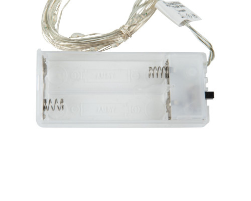 Дополнительное фото Гирлянда Uniel ULD-S0200-020/SСB/2AA PURPLE IP20 DEW UL-00010897: Купить в Интернет магазин освещения GCSVET.RU