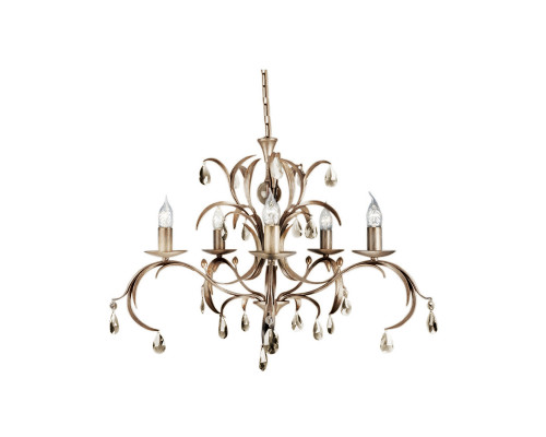 Основное фото Люстра подвесная Elstead Lighting Lily LL5-ANT-BRZ: Купить в Интернет магазин освещения GCSVET.RU