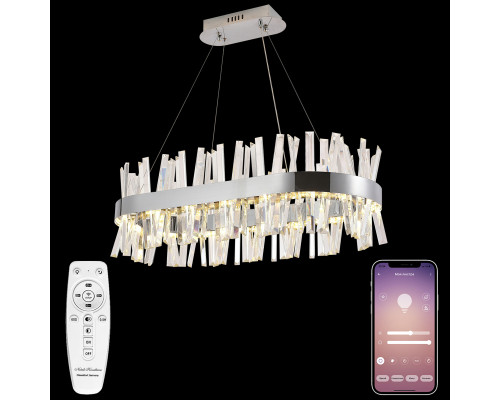 Основное фото Люстра подвесная Natali Kovaltseva Tiziano LED LAMPS 81251: Купить в Интернет магазин освещения GCSVET.RU