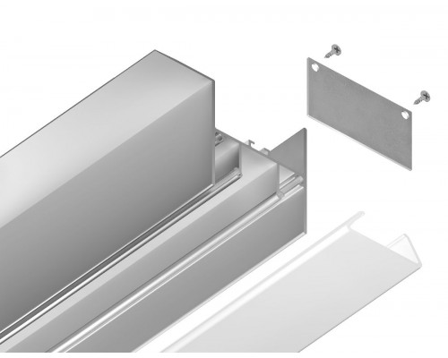 Дополнительное фото Алюминиевый профиль Ambrella Light Alum Profile GP4050AL: Купить в Интернет магазин освещения GCSVET.RU