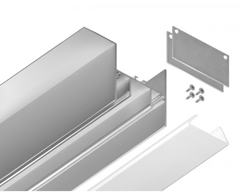 Дополнительное фото Алюминиевый профиль Ambrella Light Alum Profile GP4050AL: Купить в Интернет магазин освещения GCSVET.RU