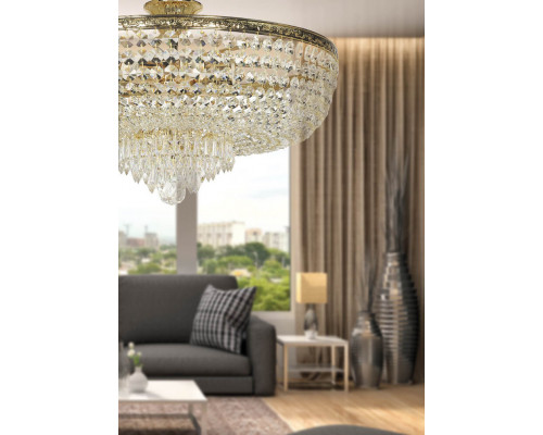 Дополнительное фото Люстра потолочная со штангой Arti Lampadari Nonna E 1.3.50.503 G: Купить в Интернет магазин освещения GCSVET.RU