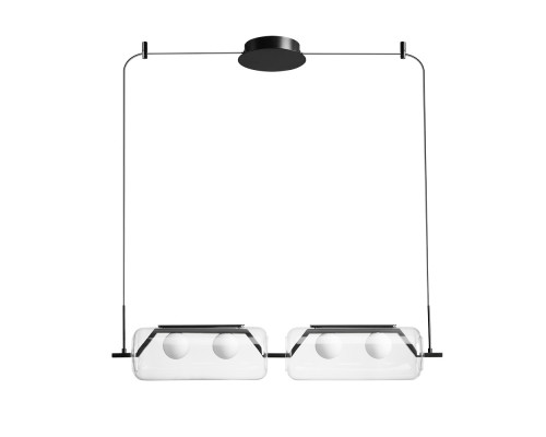 Основное фото Светильник подвесной Arte Lamp Geneva A2341SP-4BK: Купить в Интернет магазин освещения GCSVET.RU