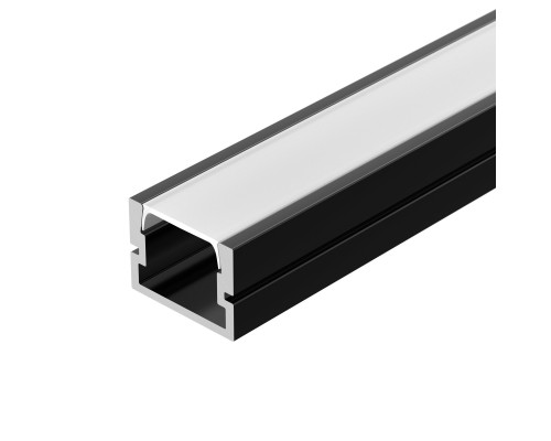Основное фото Алюминиевый профиль Arlight PDS-SM-2000 Anod Black 035027: Купить в Интернет магазин освещения GCSVET.RU