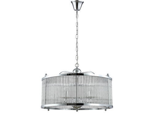 Основное фото Люстра подвесная Crystal Lux Tadeo TADEO SP6 D600 CHROME/TRANSPARENTE: Купить в Интернет магазин освещения GCSVET.RU