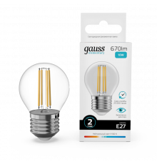 Светодиодная лампочка Gauss Filament Elementary 52220