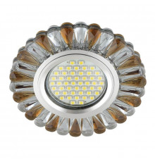 Светильник встраиваемый Fametto Luciole DLS-L145 Gu5.3 Glassy/Tea