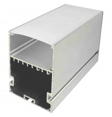 Профиль П-образный подвесной Apeyron ширина ленты до 40мм (рассеиватель, заглушки - 2шт) 08-26