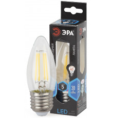 Светодиодная лампочка Эра F-LED B35-5W-840-E27 Б0027934
