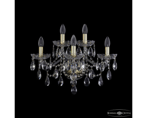 Основное фото Настенный светильник Bohemia Ivele Crystal 1415B/3+2/200/XL G: Купить в Интернет магазин освещения GCSVET.RU