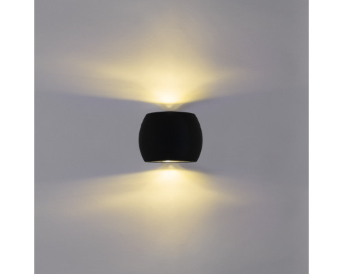 Основное фото Светильник для улицы Reluce 86008-9.2-002TLB LED2*3W BK: Купить в Интернет магазин освещения GCSVET.RU