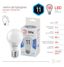 Светодиодная лампочка Эра LED A60-11w-840-E27 Б0029821