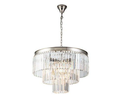 Дополнительное фото Люстра подвесная iLamp Triumph 7383/8P Nickel: Купить в Интернет магазин освещения GCSVET.RU