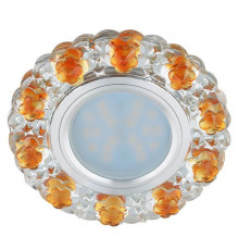Светильник встраиваемый Fametto Luciole DLS-L129 GU5.3 Chrome/Gold