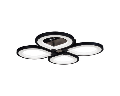 Дополнительное фото Люстра потолочная LED iLedex Clover 6885/4 BK: Купить в Интернет магазин освещения GCSVET.RU