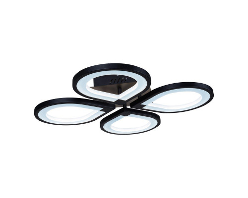 Дополнительное фото Люстра потолочная LED iLedex Clover 6885/4 BK: Купить в Интернет магазин освещения GCSVET.RU