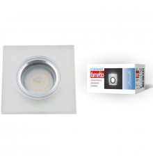Светильник встраиваемый Fametto Luciole DLS-L113 GU5.3 CHROME/MATT CLEAR