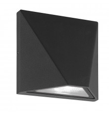 Светильник настенный для улицы Uniel ULU-S50A-8W/4000K IP65 BLACK