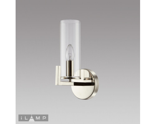 Дополнительное фото Настенный светильник iLamp Evolution W6806-1 NIC: Купить в Интернет магазин освещения GCSVET.RU
