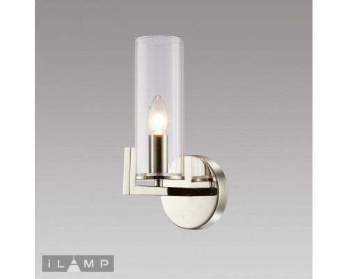 Основное фото Настенный светильник iLamp Evolution W6806-1 NIC: Купить в Интернет магазин освещения GCSVET.RU