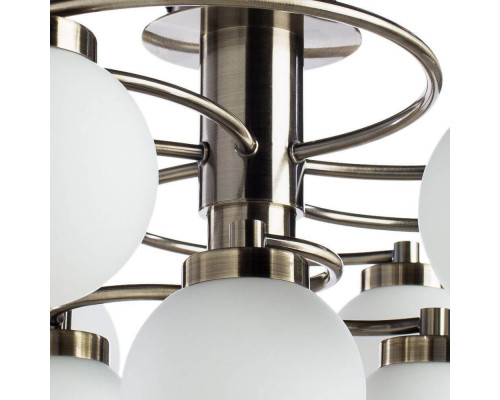 Дополнительное фото Люстра потолочная Arte Lamp Cloud A8170PL-9AB: Купить в Интернет магазин освещения GCSVET.RU