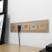 Дополнительное фото Накладка для розетки USB Werkel шампань W1179511 4690389157462: Купить в Интернет магазин освещения GCSVET.RU